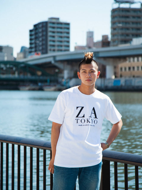 ZA TOKYO ベーシッククルーネック GRAPHICT03
