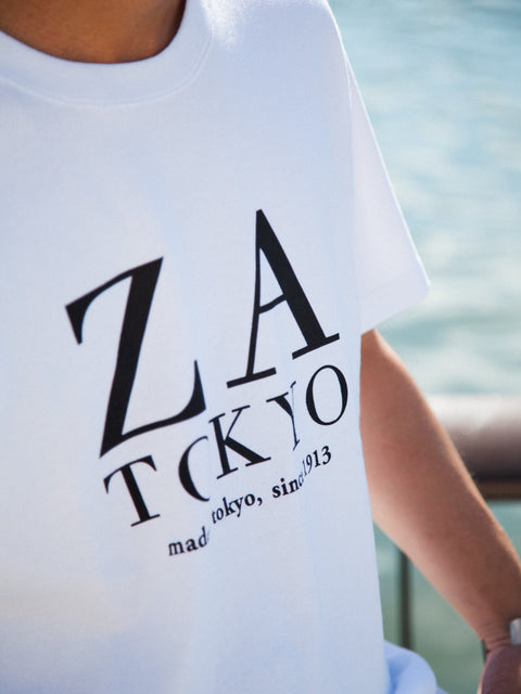ZA TOKYO ベーシッククルーネック GRAPHICT03