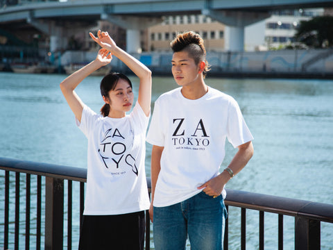 ZA TOKYO ベーシッククルーネック GRAPHICT03