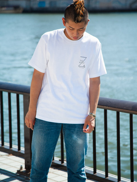 ZA TOKYO ベーシッククルーネック GRAPHICT06