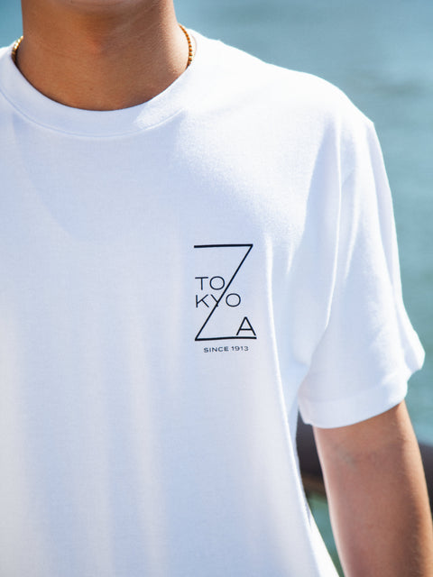 ZA TOKYO ベーシッククルーネック GRAPHICT06