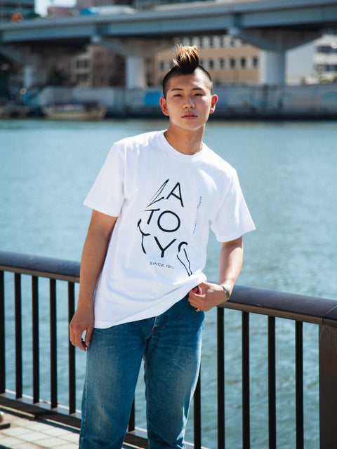 ZA TOKYO ベーシッククルーネック GRAPHICT04