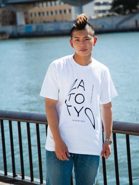 ZA TOKYO ベーシッククルーネック GRAPHICT04