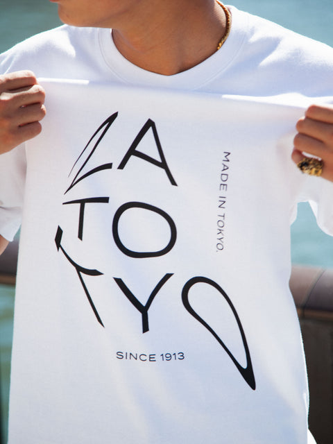 ZA TOKYO ベーシッククルーネック GRAPHICT04