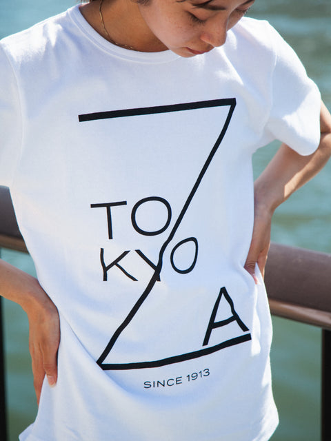 ZA TOKYO ソフトクルーネック GRAPHICT05