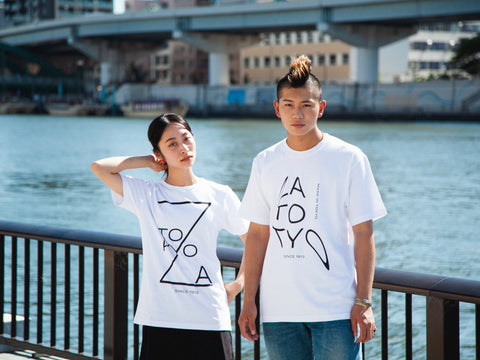 ZA TOKYO ベーシッククルーネック GRAPHICT04