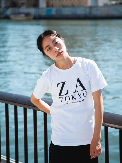 ZA TOKYO ソフトクルーネック GRAPHICT03