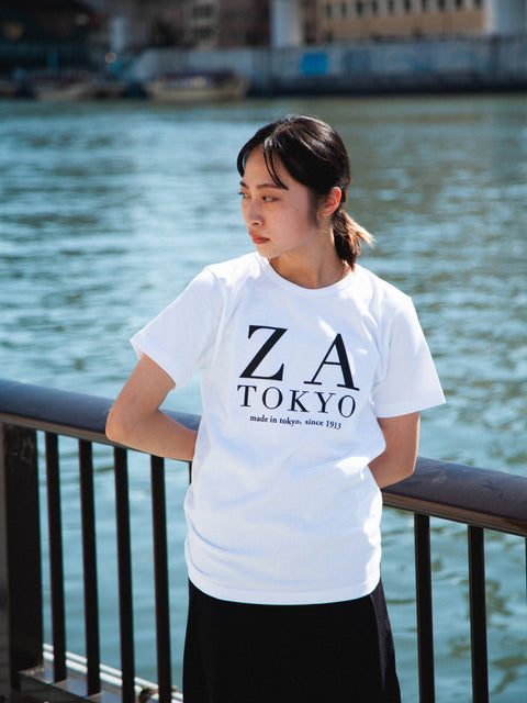 ZA TOKYO ソフトクルーネック GRAPHICT03