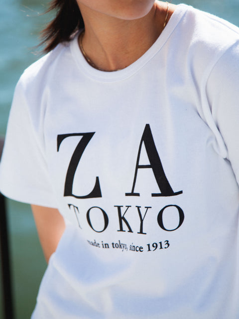 ZA TOKYO ソフトクルーネック GRAPHICT03