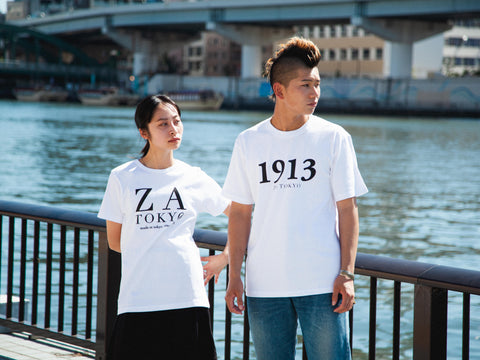 ZA TOKYO ソフトクルーネック GRAPHICT03