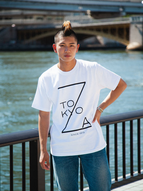 ZA TOKYO ベーシッククルーネック GRAPHICT05