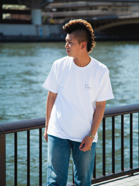 ZA TOKYO ベーシッククルーネック GRAPHICT01