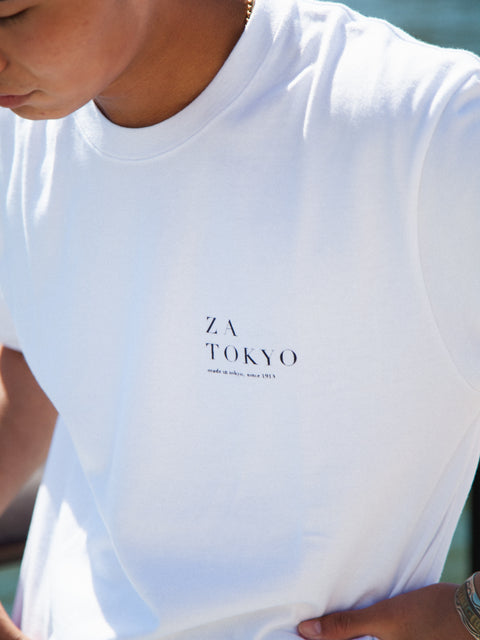 ZA TOKYO ベーシッククルーネック GRAPHICT01