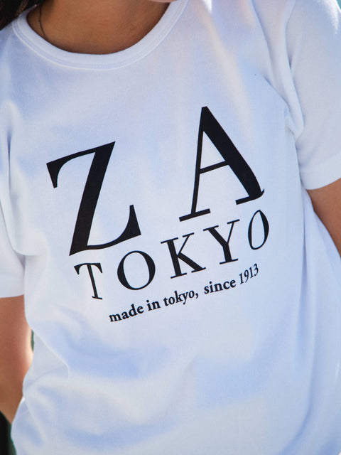 ZA TOKYO ソフトクルーネック  GRAPHICT03